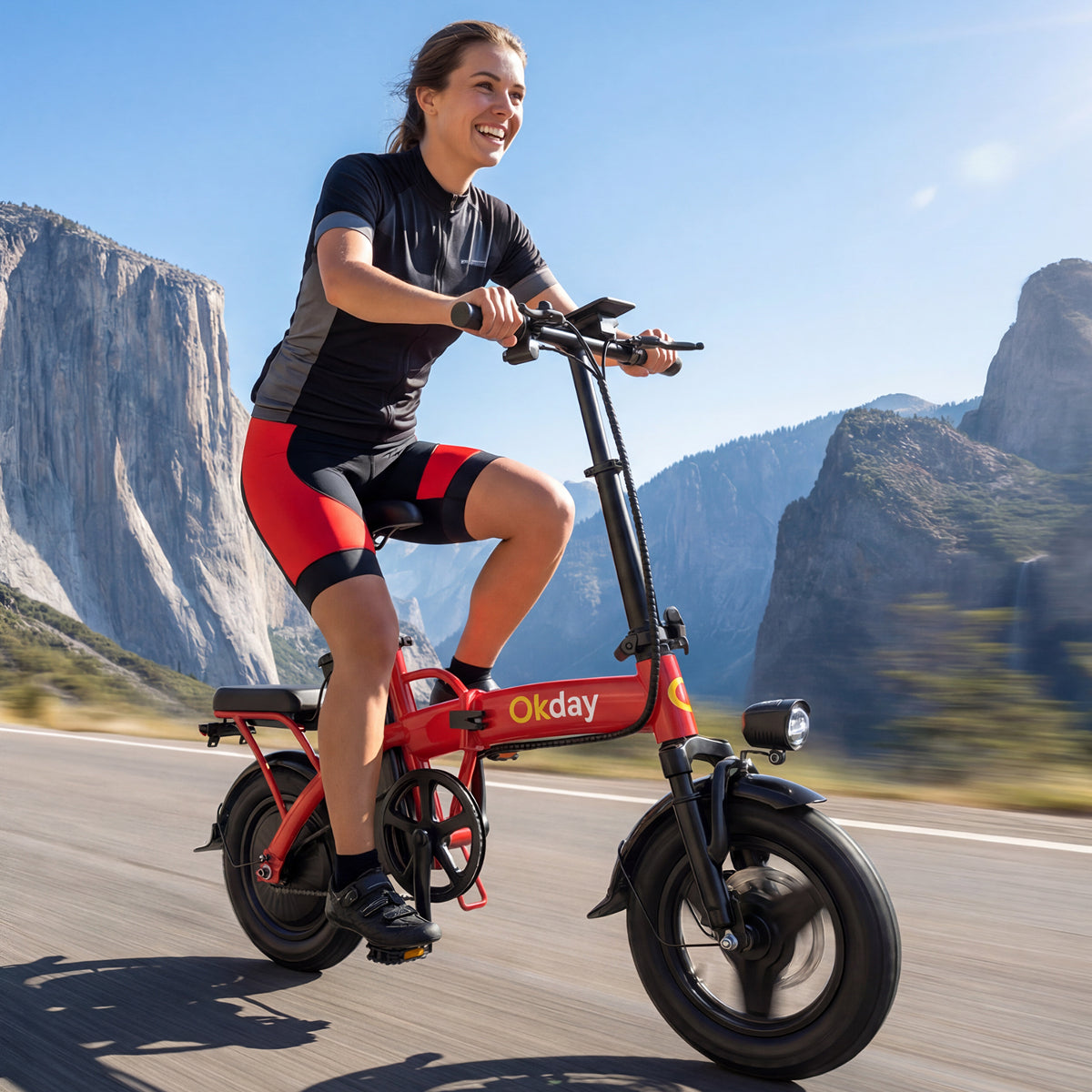 Okday Fold 400W Folding Electric Bike