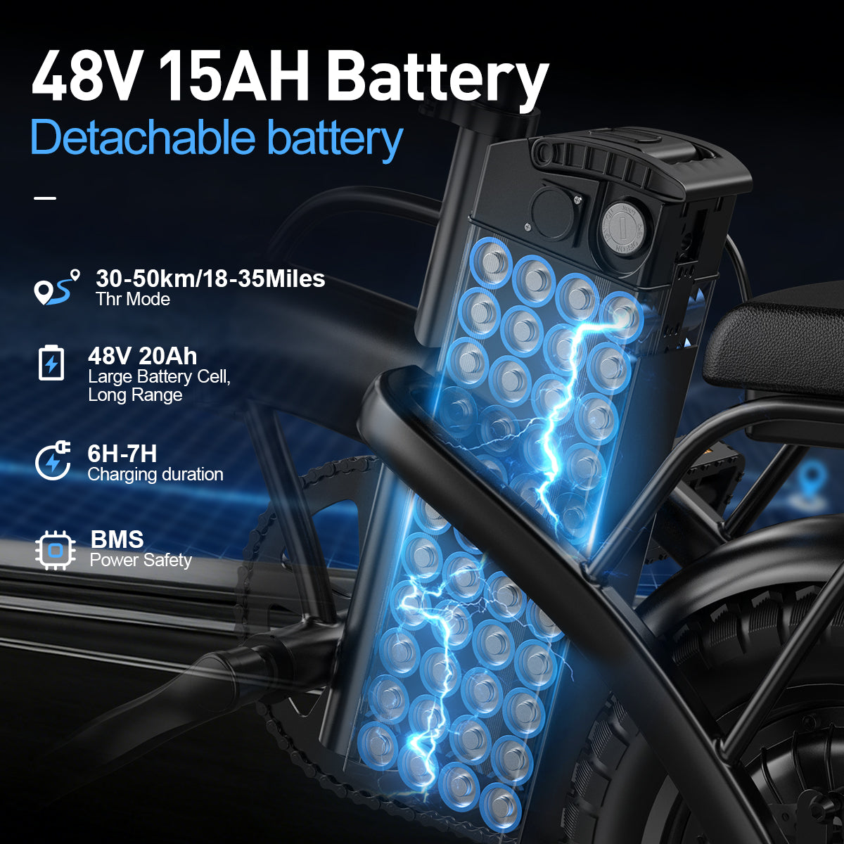 Okday Fold 400W Folding Electric Bike