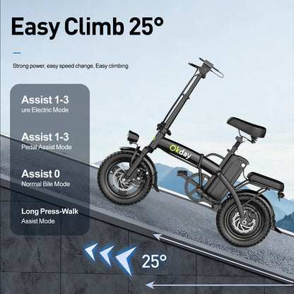 Okday Fold 400W Folding Electric Bike