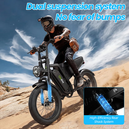 Okday 1200W All-Terrain Fat Tire Ebike
